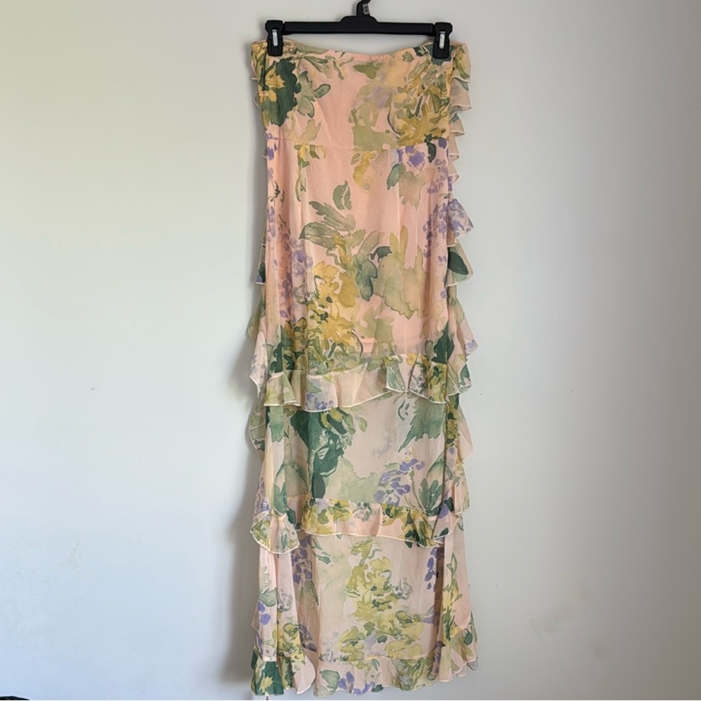 PrettyLittleThing Multicolor Floral Dress - Picture 7 of 12